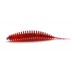Приманка силіконова на хижу рибу, Taipan Maggot, 1,7 дюйма, 20шт/уп, колір №05 Redpearl